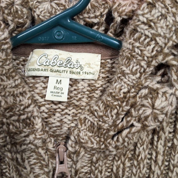 Cabela's Brown Knit Sweater - Picture 2 of 8